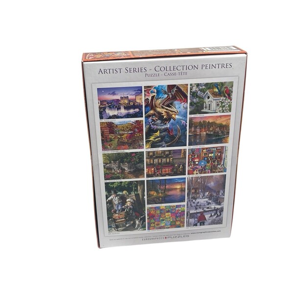 Eurographics 1000 Piece Jigsaw Puzzle Agemaki Japan Geisha Asian Haruyo Morita - Picture 2 of 16